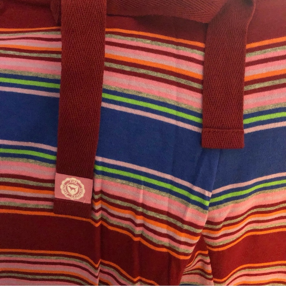 PINK Victoria’s Secret striped lounge bottoms NWT - Picture 10 of 10